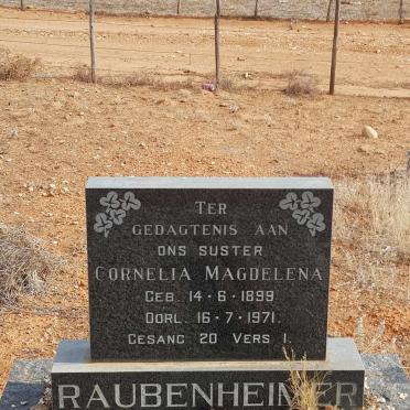 RAUBENHEIMER Cornelia Magdelena 1899-1971