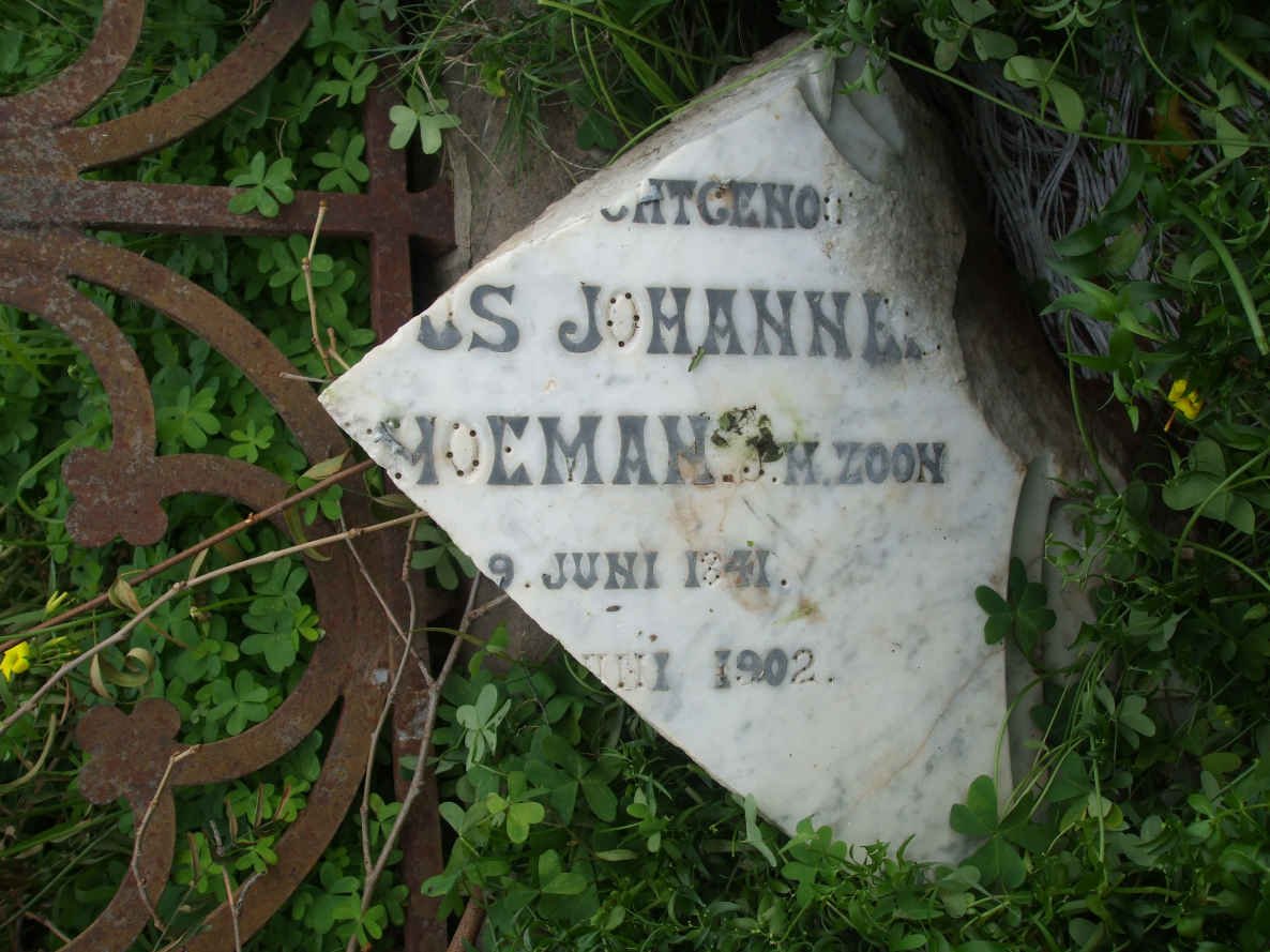 SCHOEMAN Jacobus Johannes 1841-1902