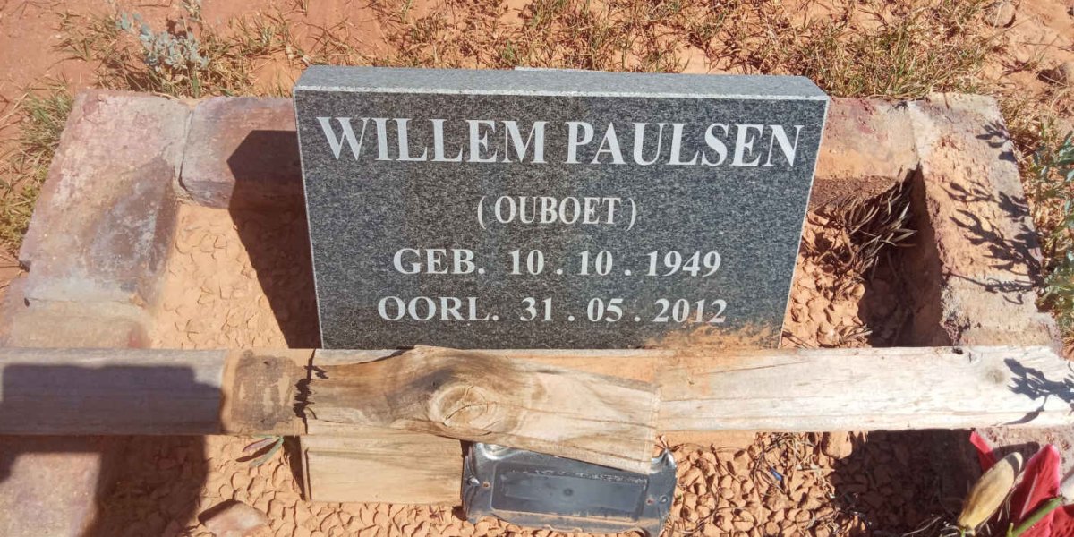 PAULSEN Willem 1949-2012