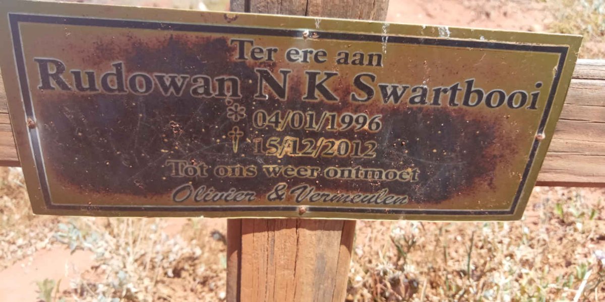 SWARTBOOI Rudowan N.K. 1996-2012