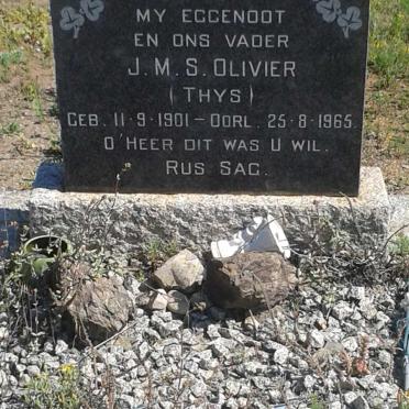OLIVIER J.M.S. 1901-1965