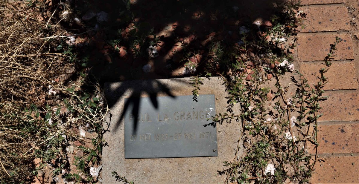GRANGE Paul, la 1897-1971