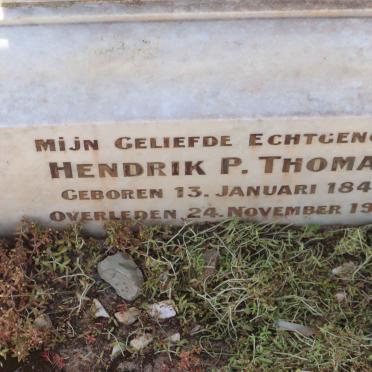 THOMAS Hendrik P. 1845-1910