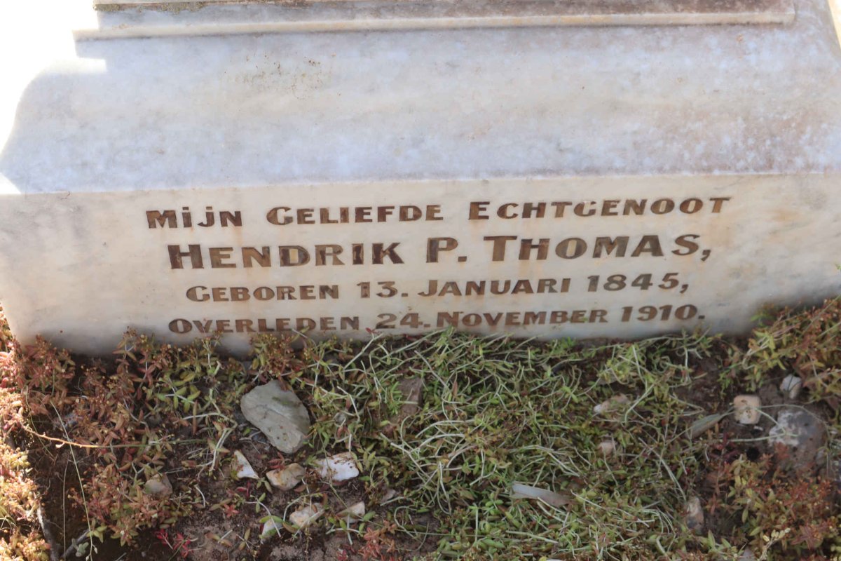 THOMAS Hendrik P. 1845-1910