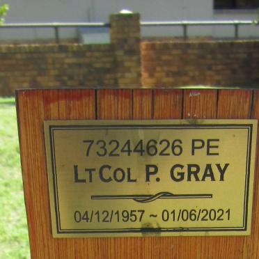 GRAY P. 1957-2021 