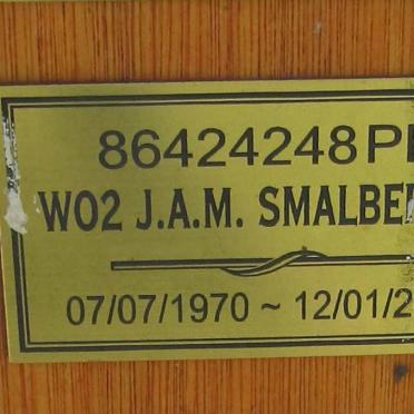 SMALBERGER J.A.M. 1970-1920 