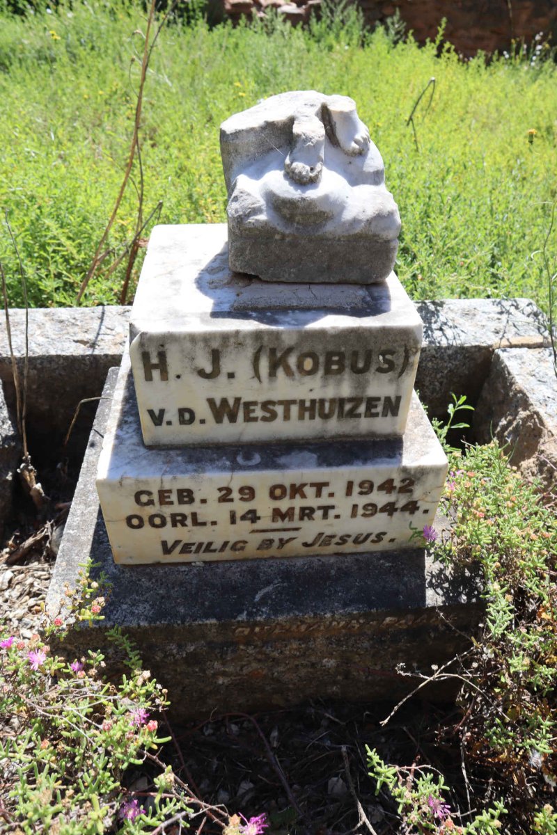 WESTHUIZEN H.J., v.d. 1942-1944