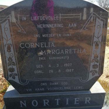 NORTIER Cornelia Margaretha nee BADENHORST 1907-1987
