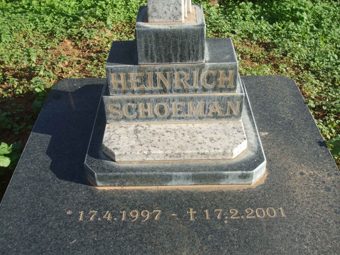 SCHOEMAN Heinrich 1997-2001