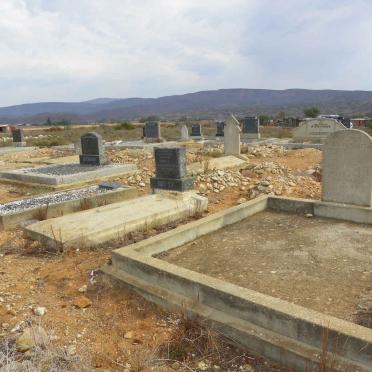 Western Cape, OUDTSHOORN district, Volmoed, public cemetery