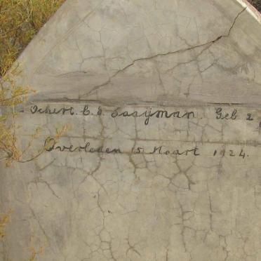 SAAYMAN Ockert C.G. 1902-1924