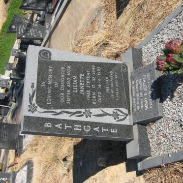 BATHGATE Lilian Janette nee JEFTHAS 1949-1993