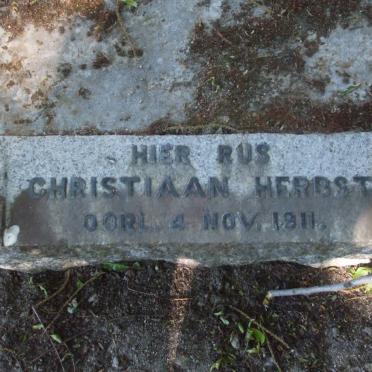 HERBST Christiaan -1911