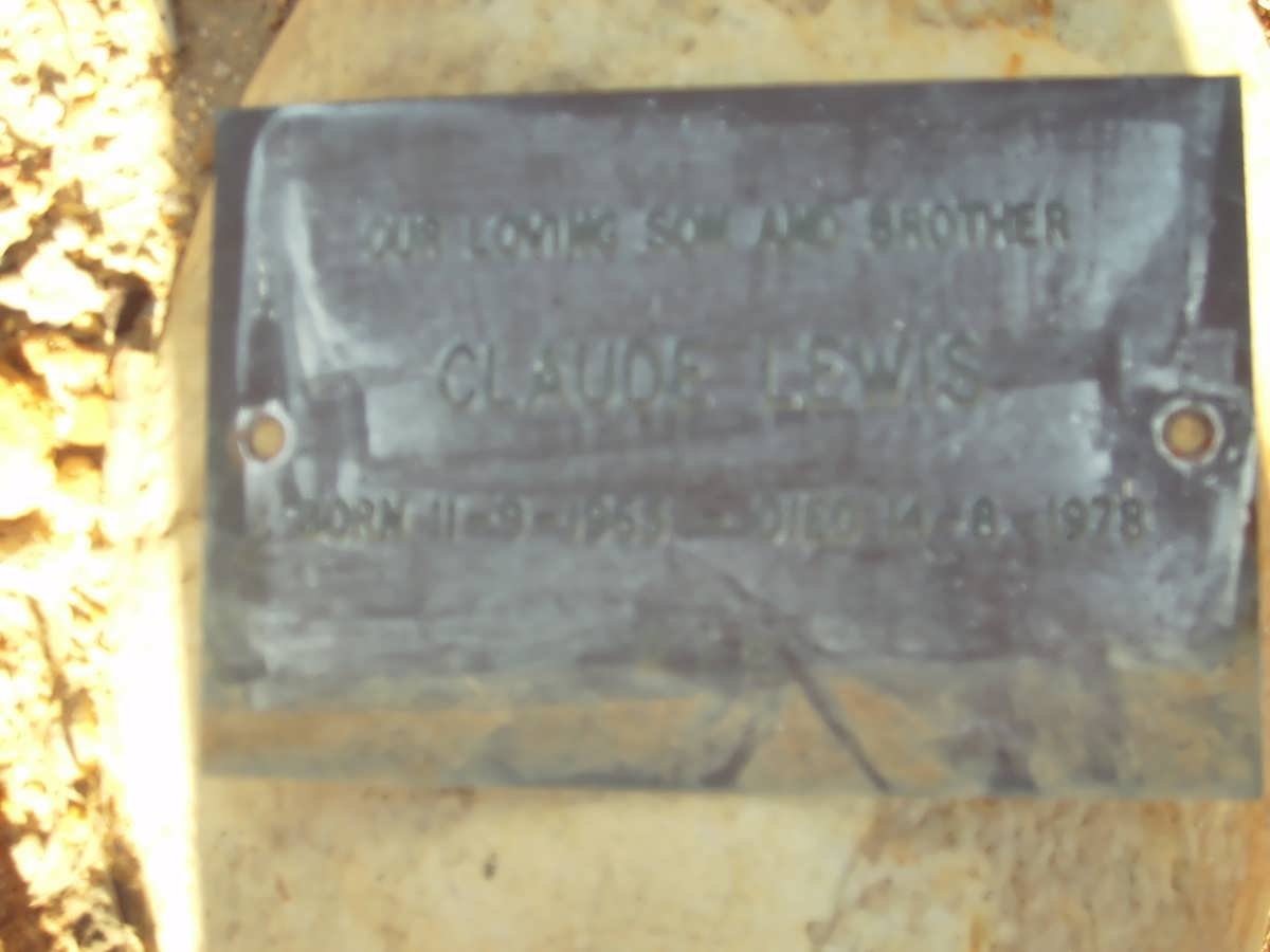 LEWIS Claude 1965-1978