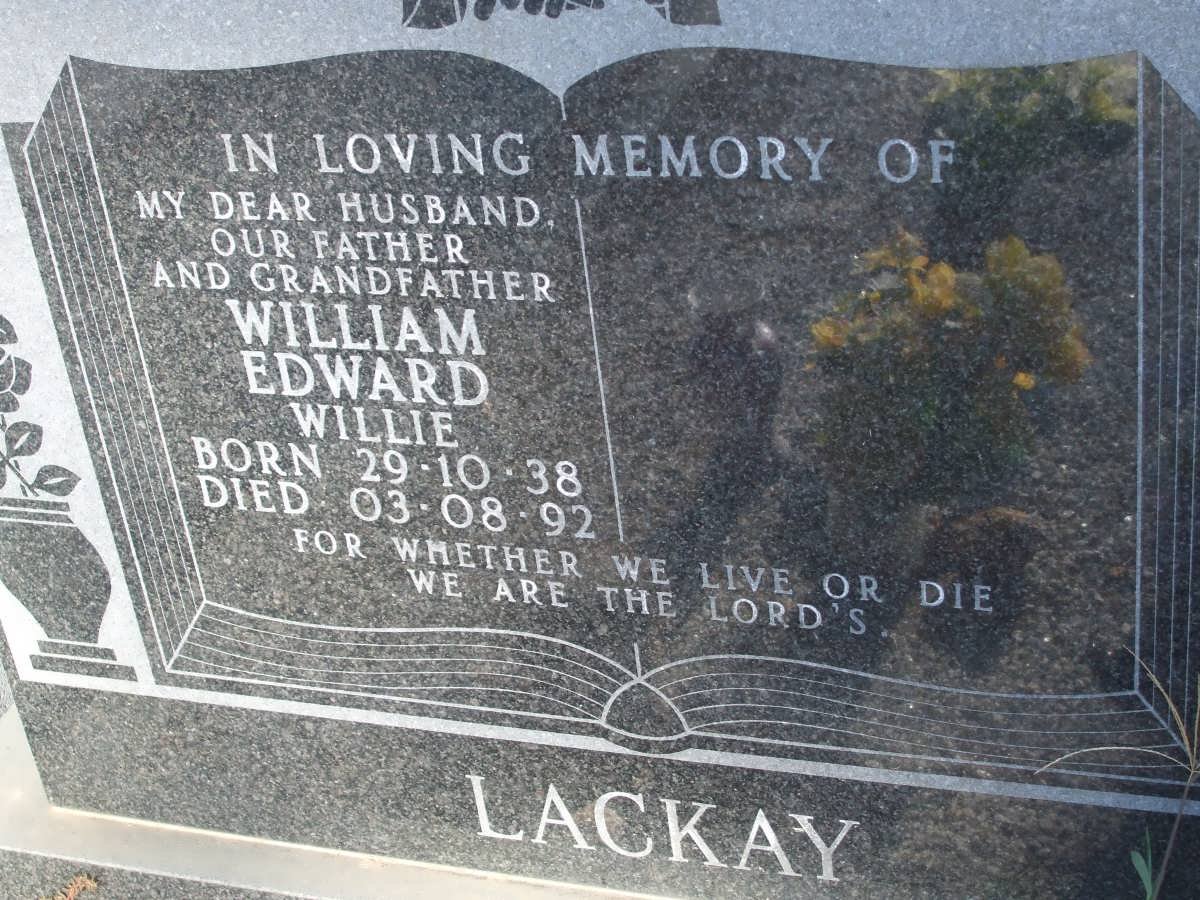 LACKAY William Edward ??38-??92