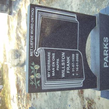 PARKS Willston Frank 1959-2002