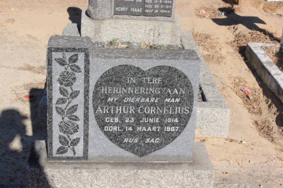 ? Arthur Cornelius 1914-1967