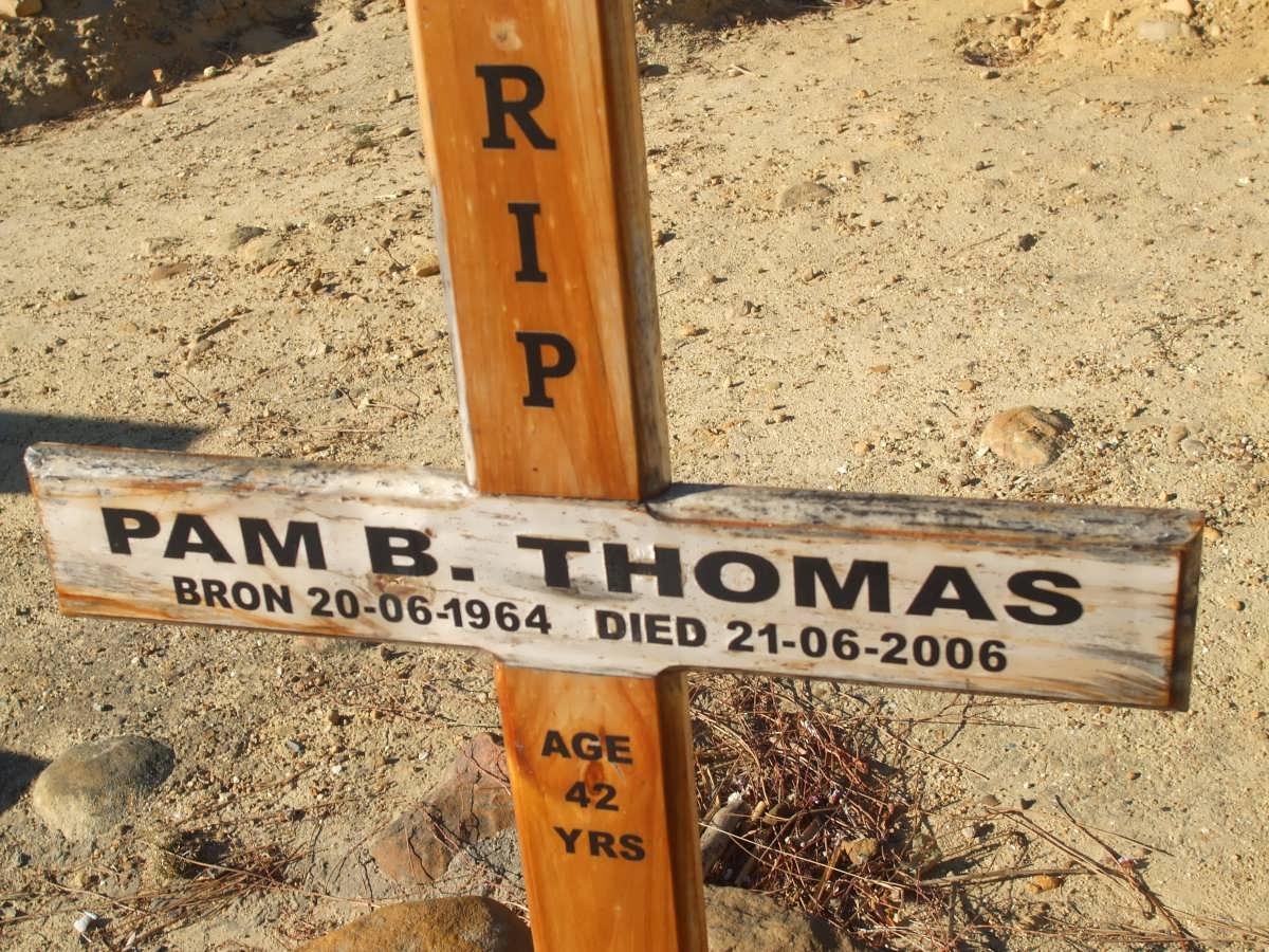 THOMAS Pam B. 1964-2006