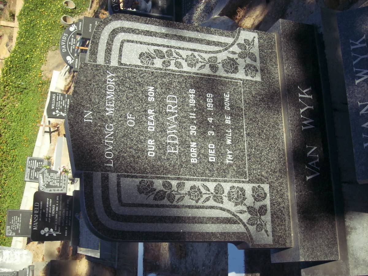 WYK Edward, van 1946-1969