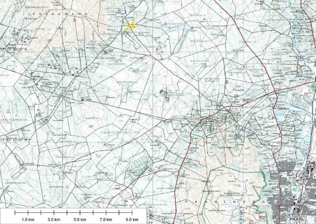 1. Map Perdeberg