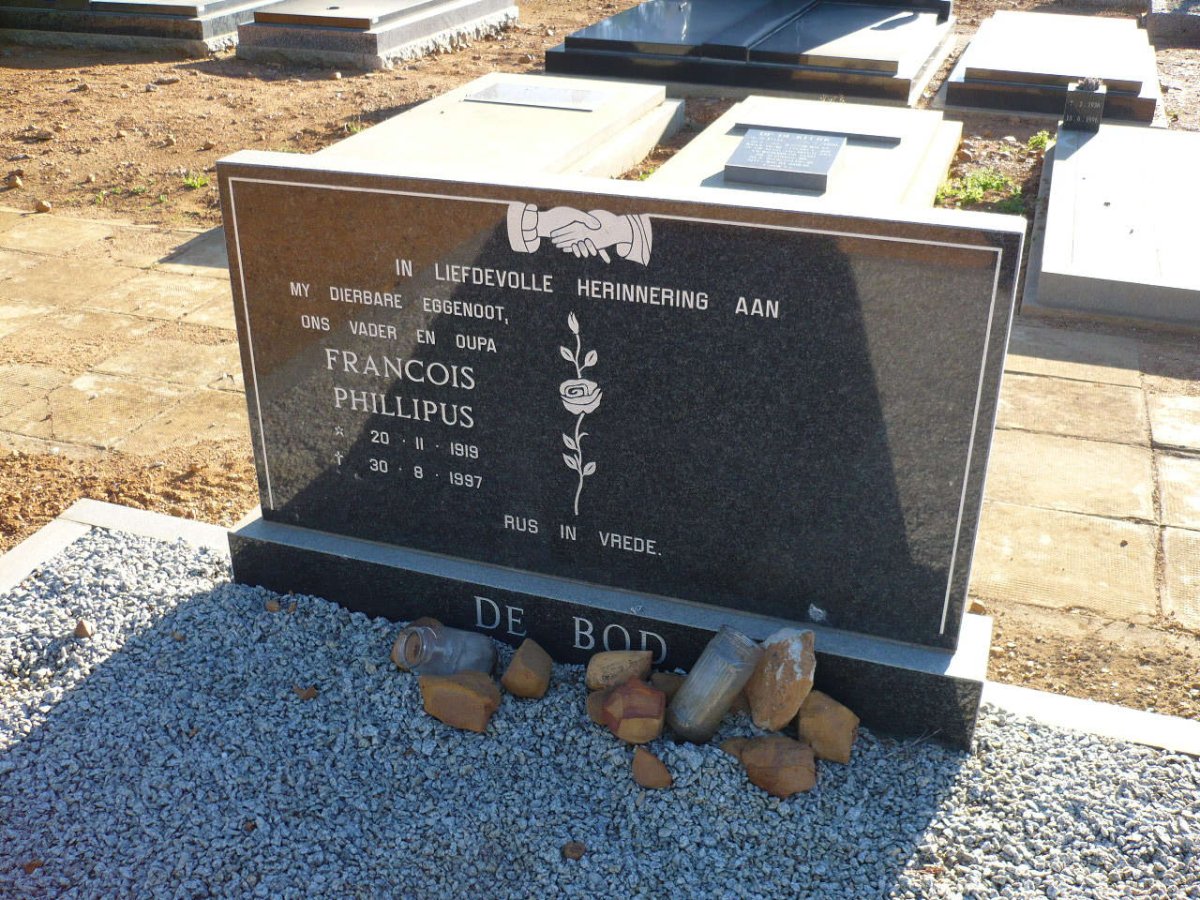 BOD Francois Phillipus, de 1919-1997