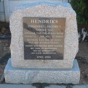HENDRIKS Johannes Jacobus 1811-