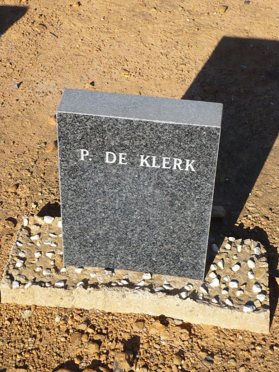 KLERK P., de