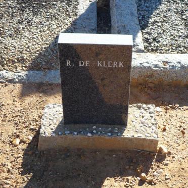 KLERK R.,de