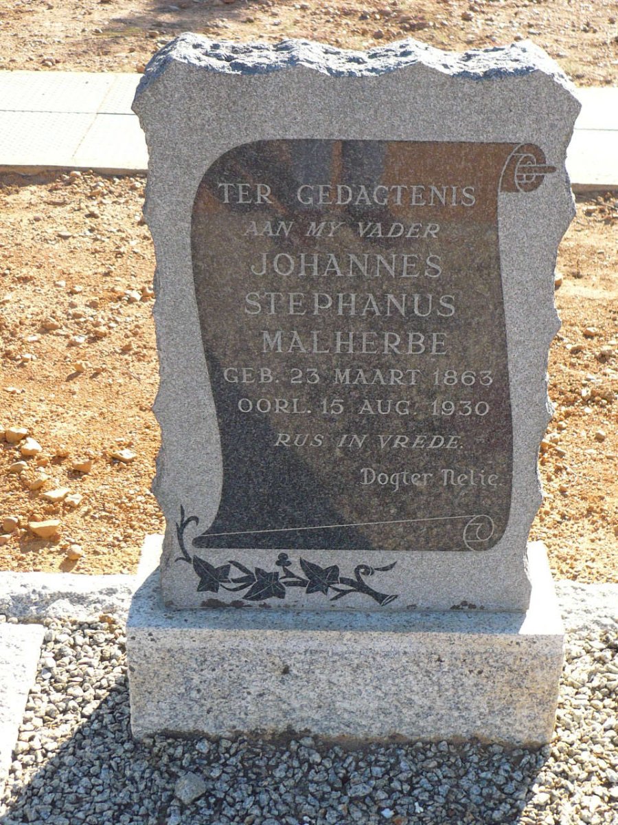 MALHERBE Johannes Stephanus 1863-1930