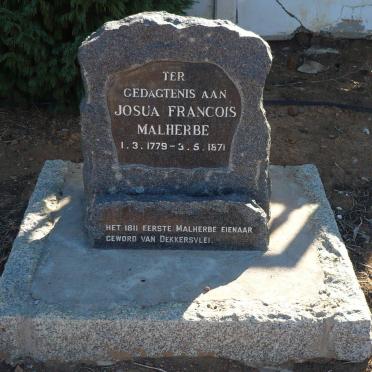 MALHERBE Josua Francois 1779-1871