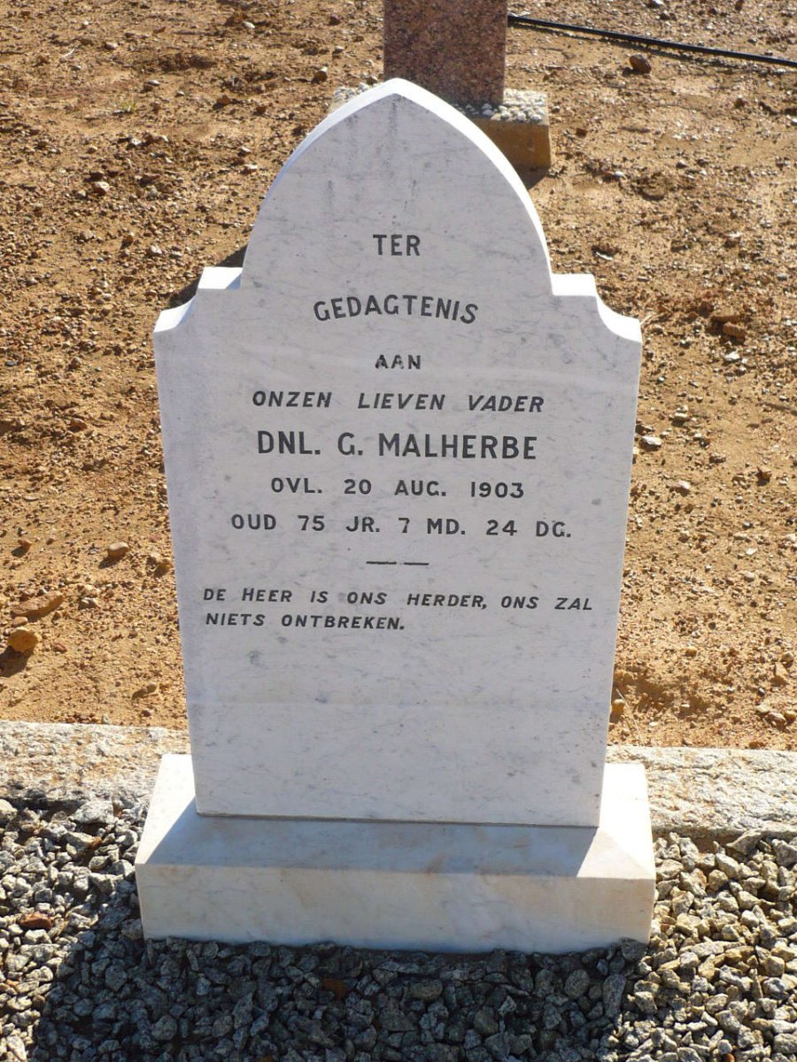 Malherbe Dnl. G. -1903