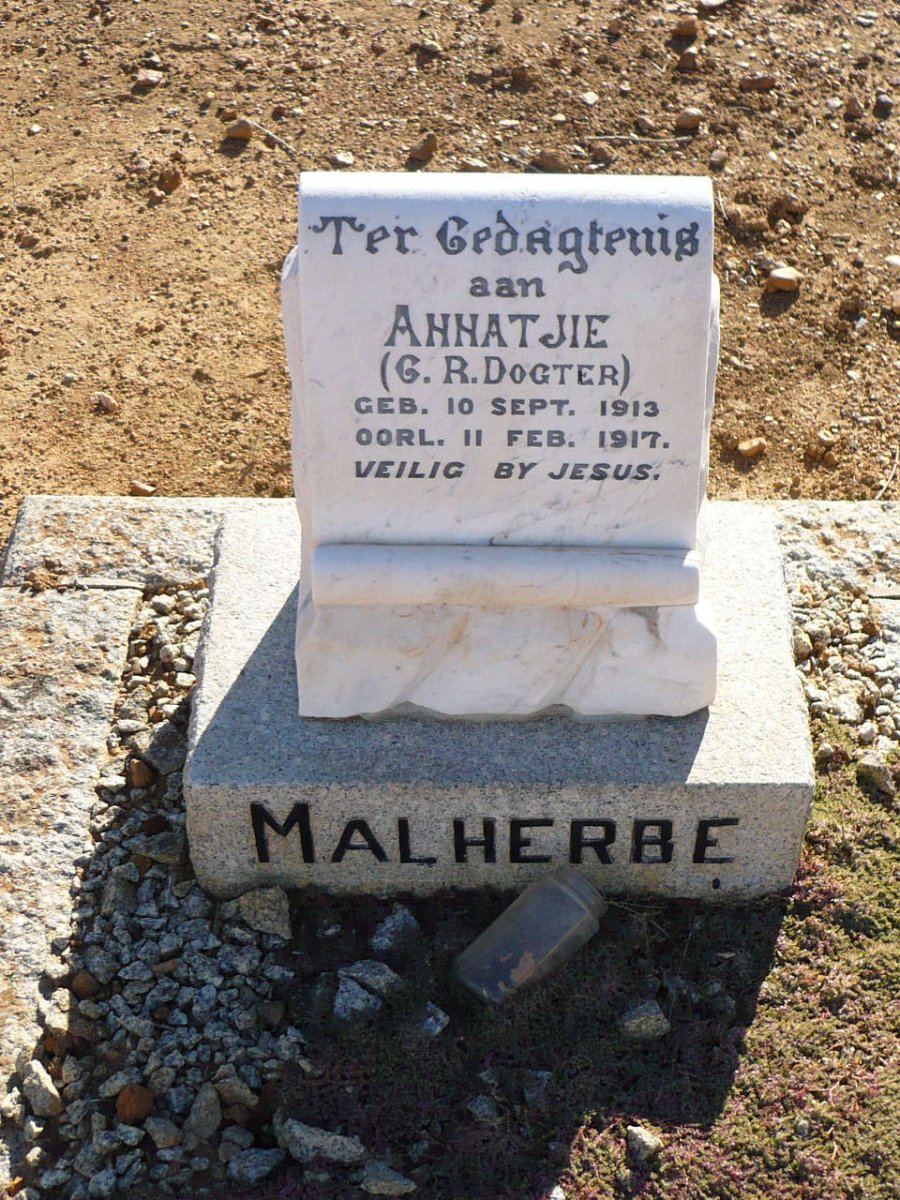 MALHERBE Annatjie 1913-1917