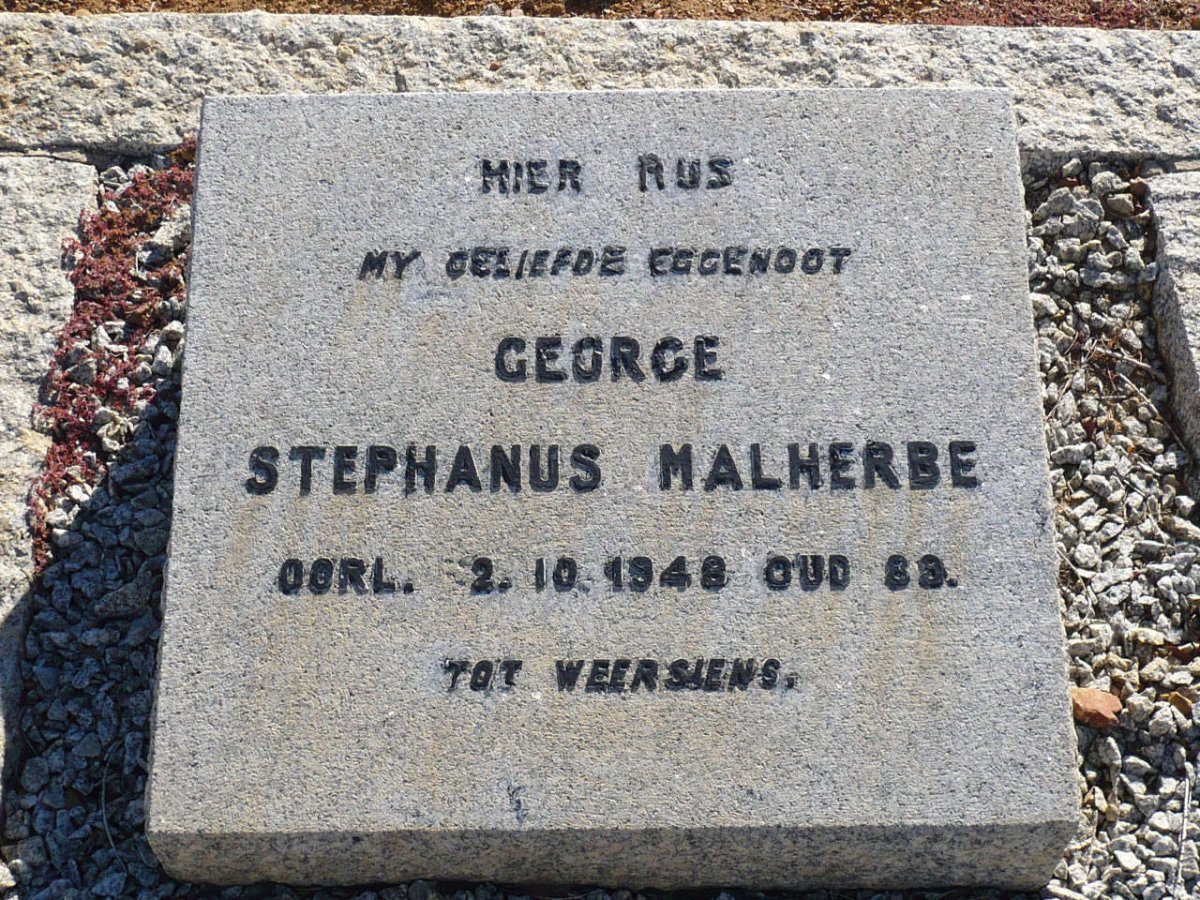 MALHERBE Stephanus -1948