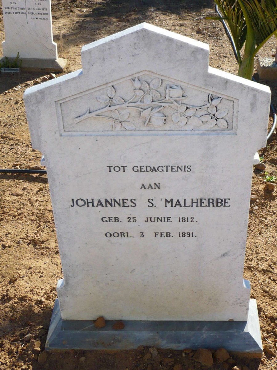 MALHERBE Johannes S. 1812-1891