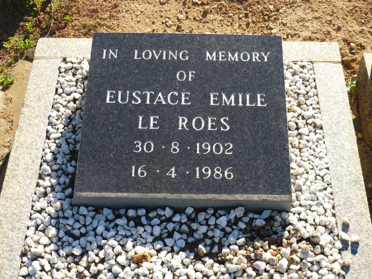 ROES Eustace Emile, le 1902-1986