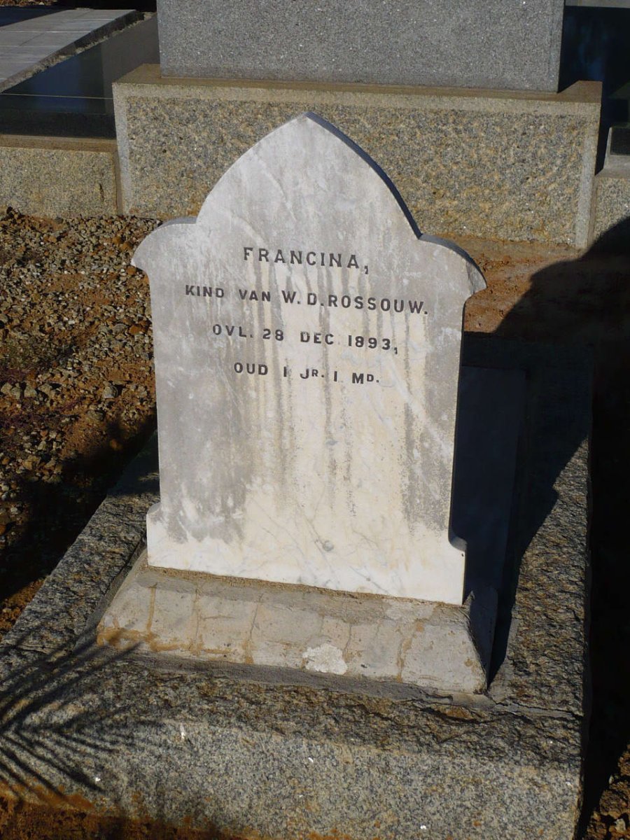 ROSSOUW Francina -1893
