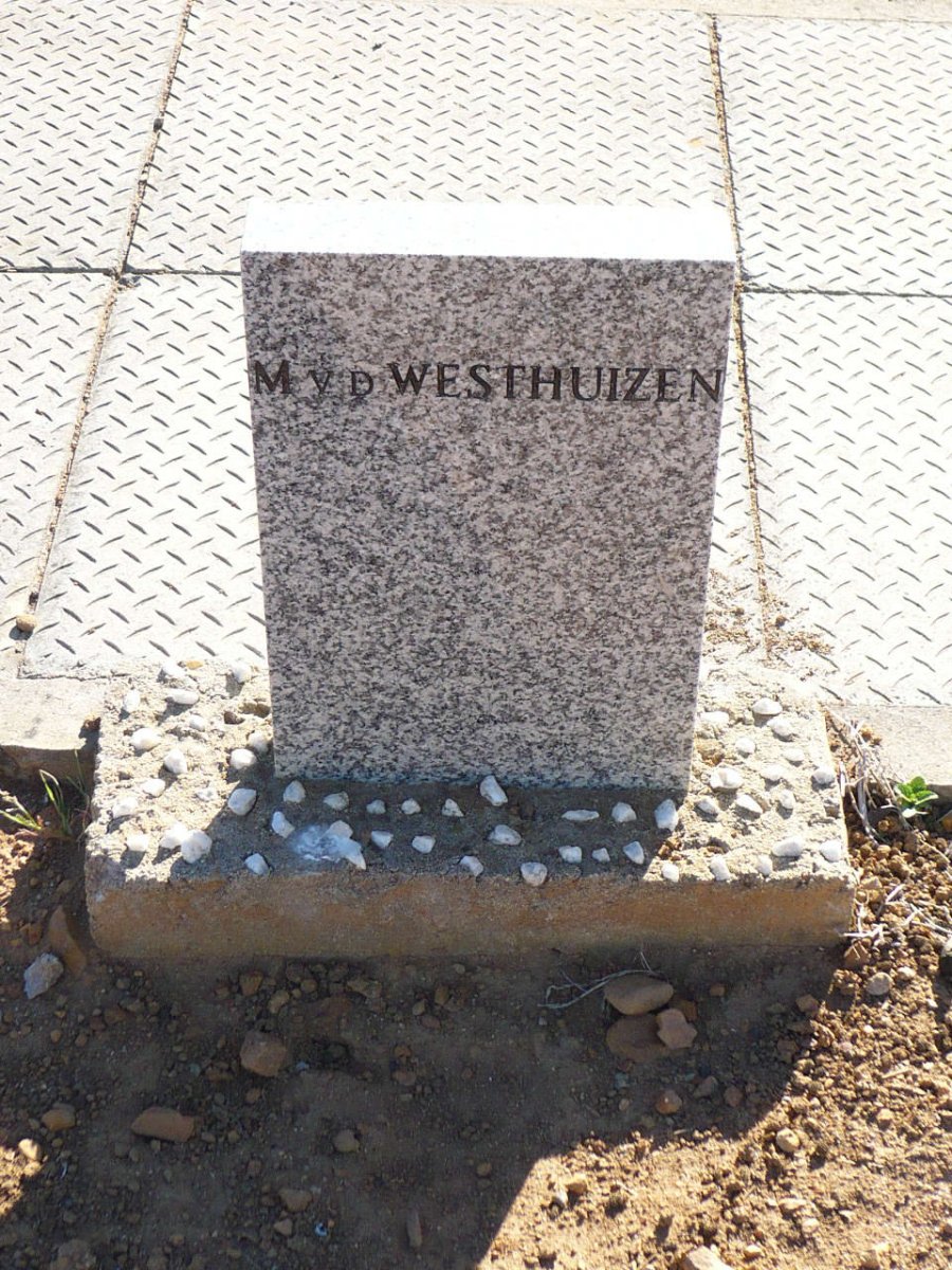 WESTHUIZEN M.,vd