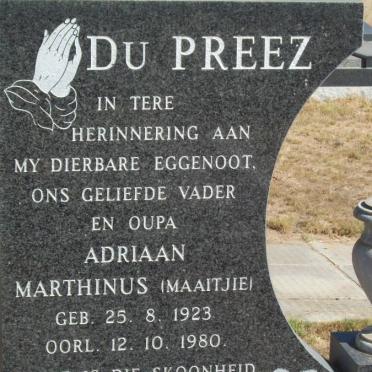 JACOBS :: DU PREEZ 