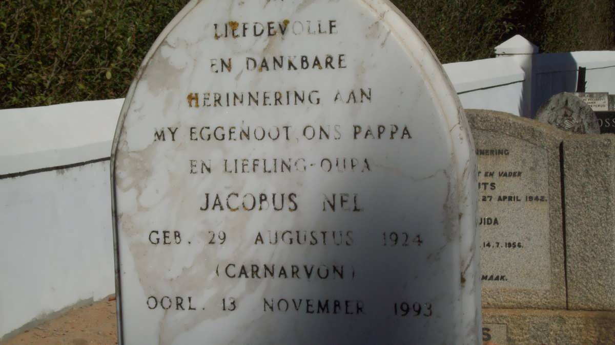 LOUW Jacobus Nel 1924-1993