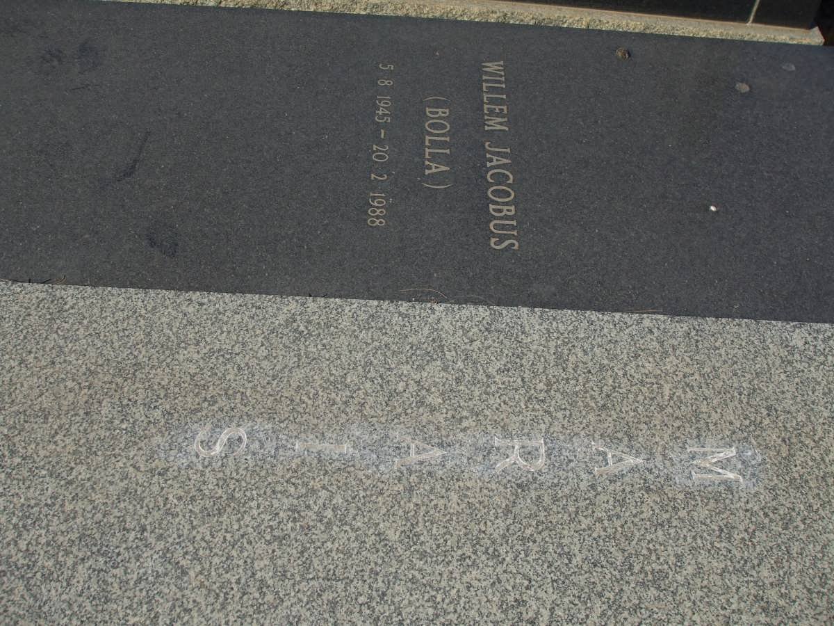 MARAIS Willem Jacobus 1945-1988