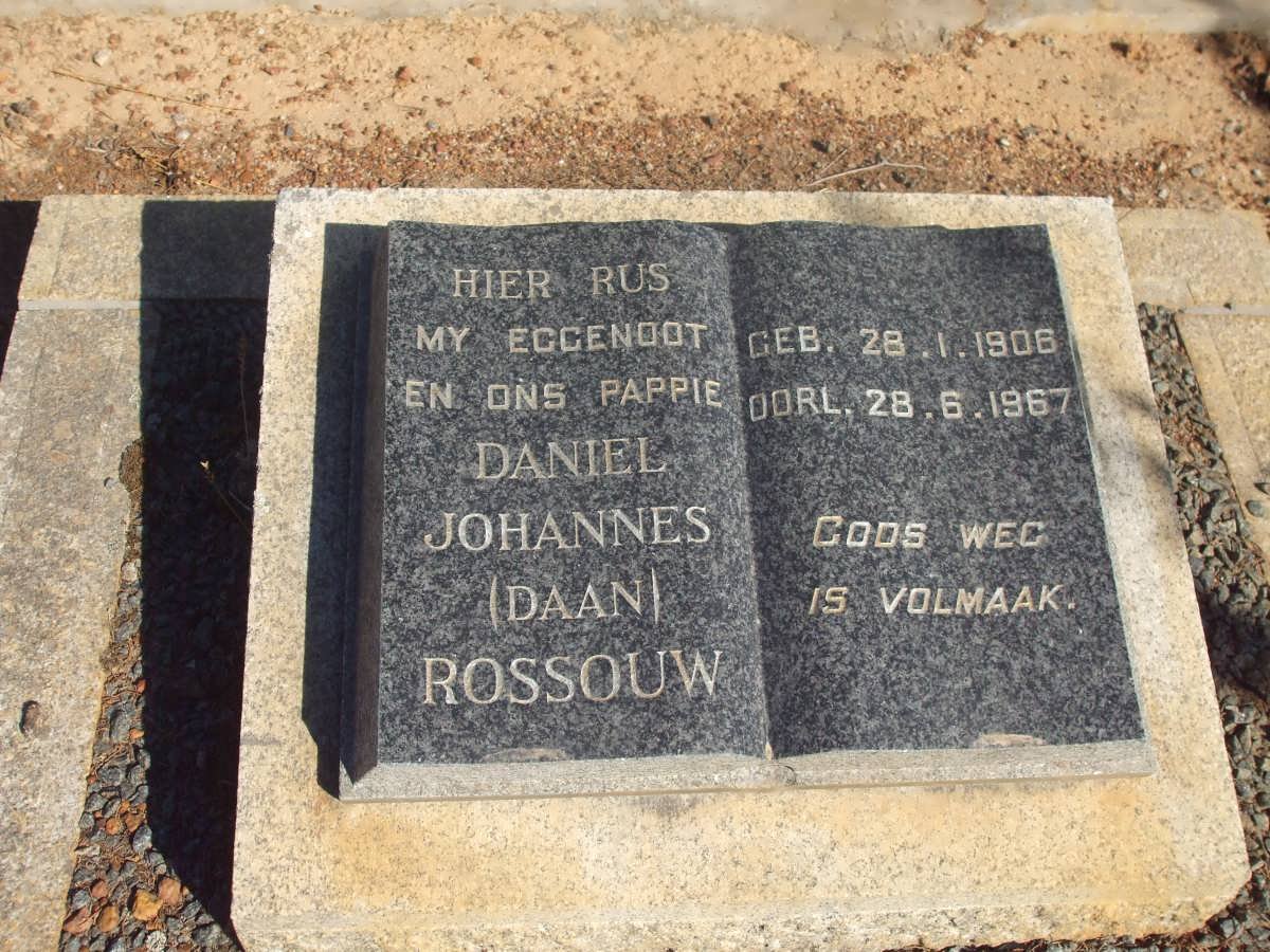 ROSSOUW Daniel Johannes 1906-1967