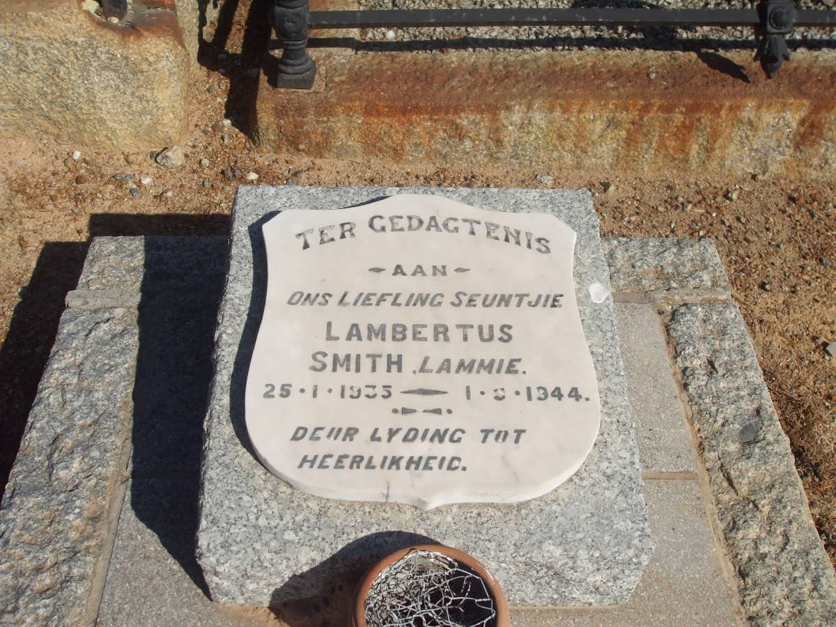 SMITH Lambertus 1935-1944
