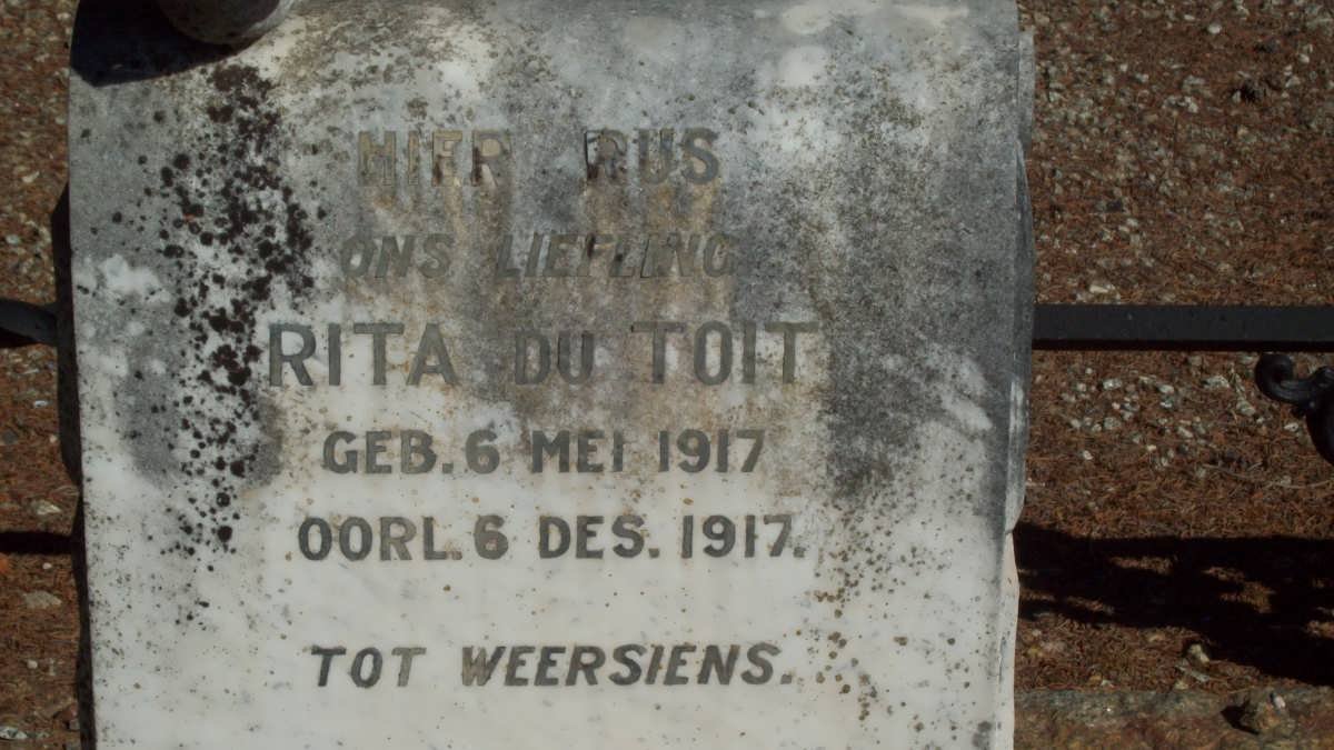 TOIT Rita, du 1917-1917