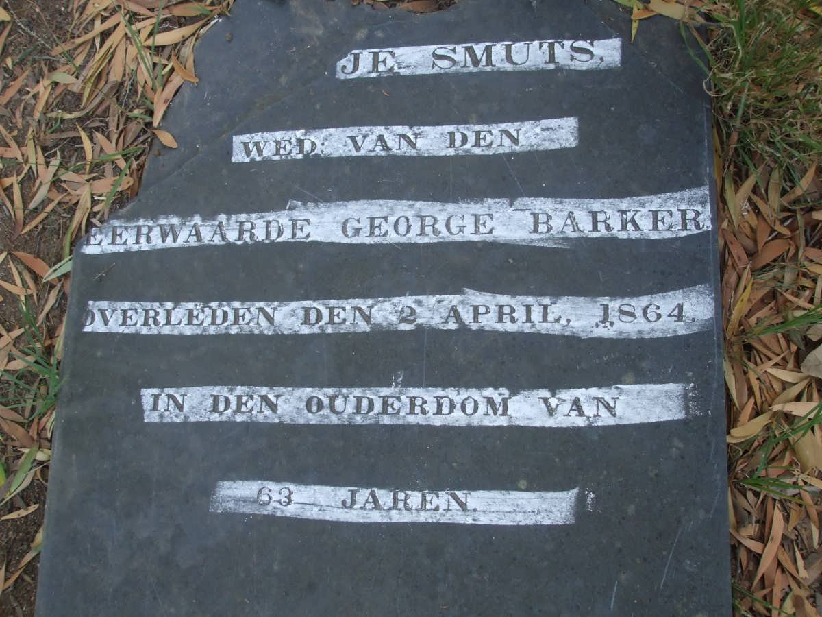 SMUTS J.E. -1864