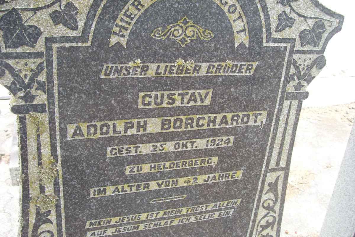 BORCHARDT Gustav Adolph -1924