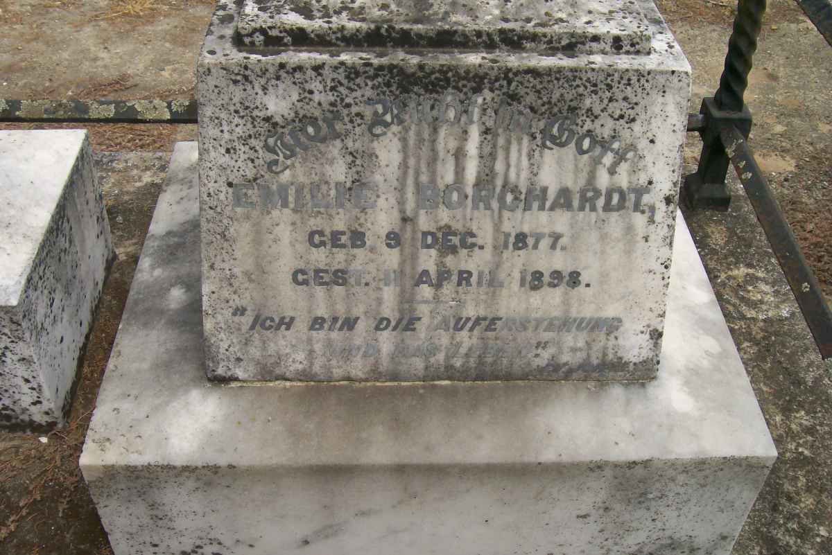 BORCHARDT Emilie 1877-1898