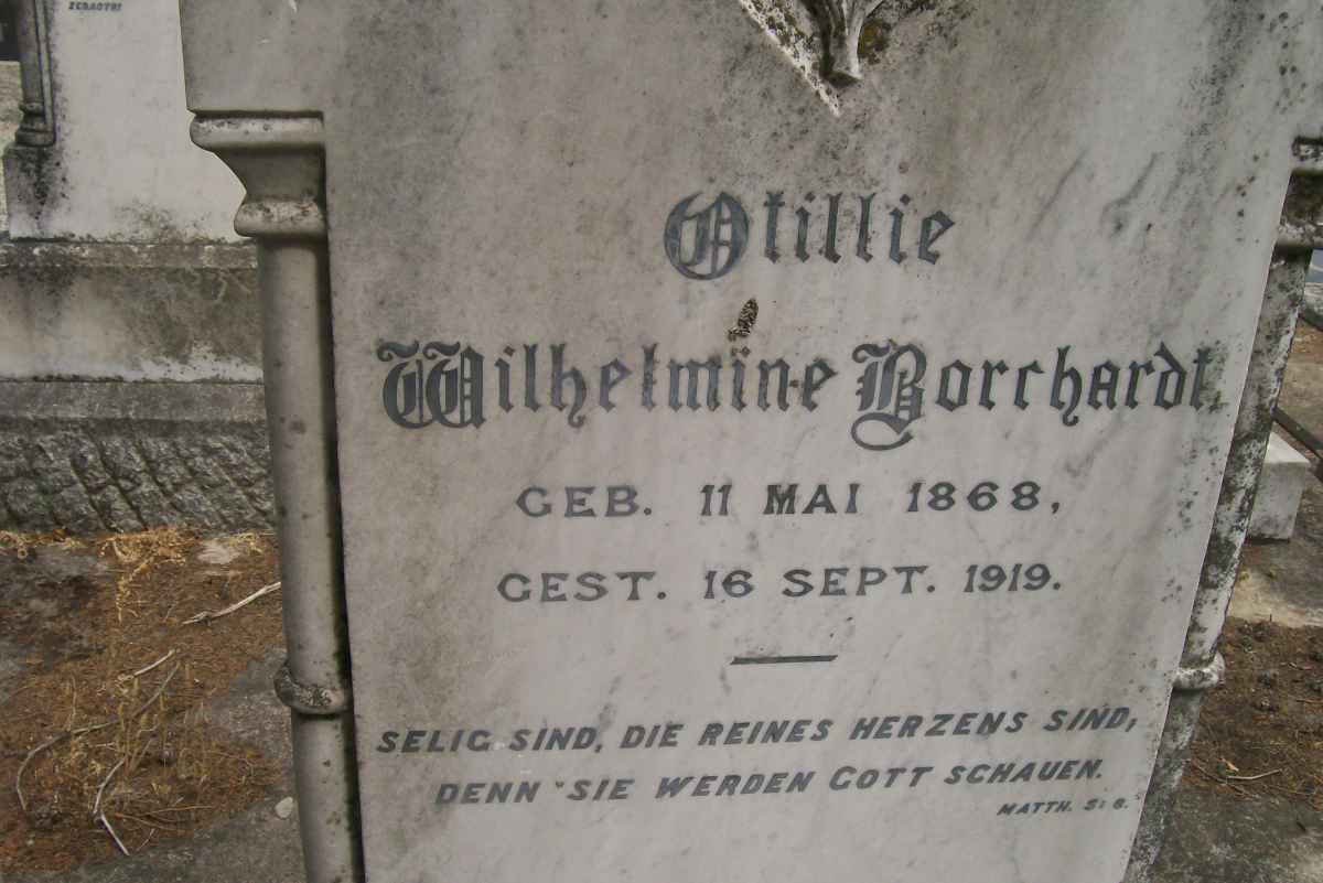 BORCHARDT Otillie Wilhelmine 1868-1919