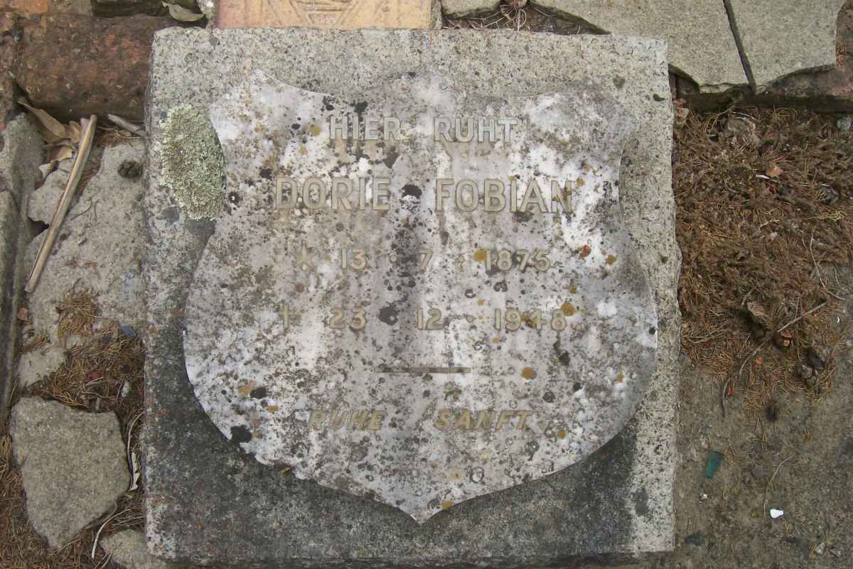 FOBIAN Dorie 1875-1948