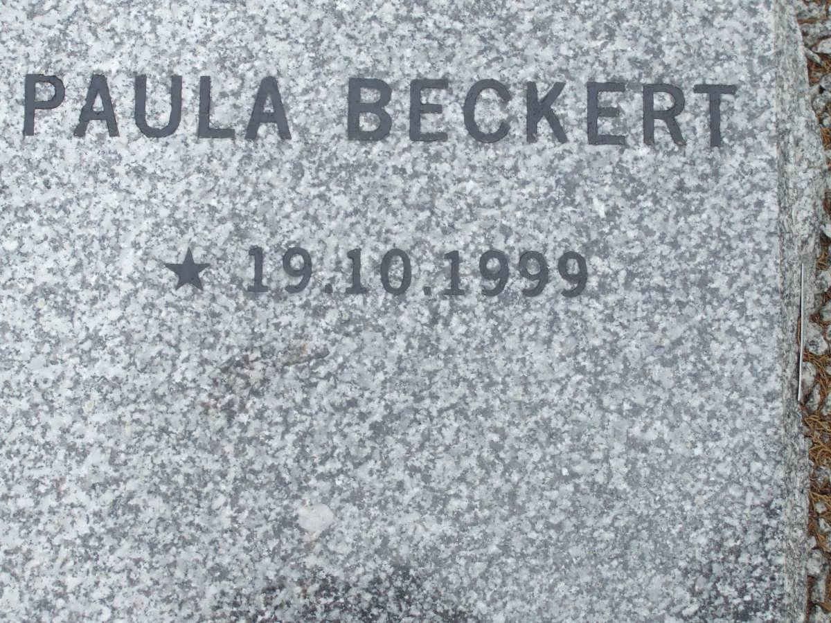BECKERT Paula 1999-