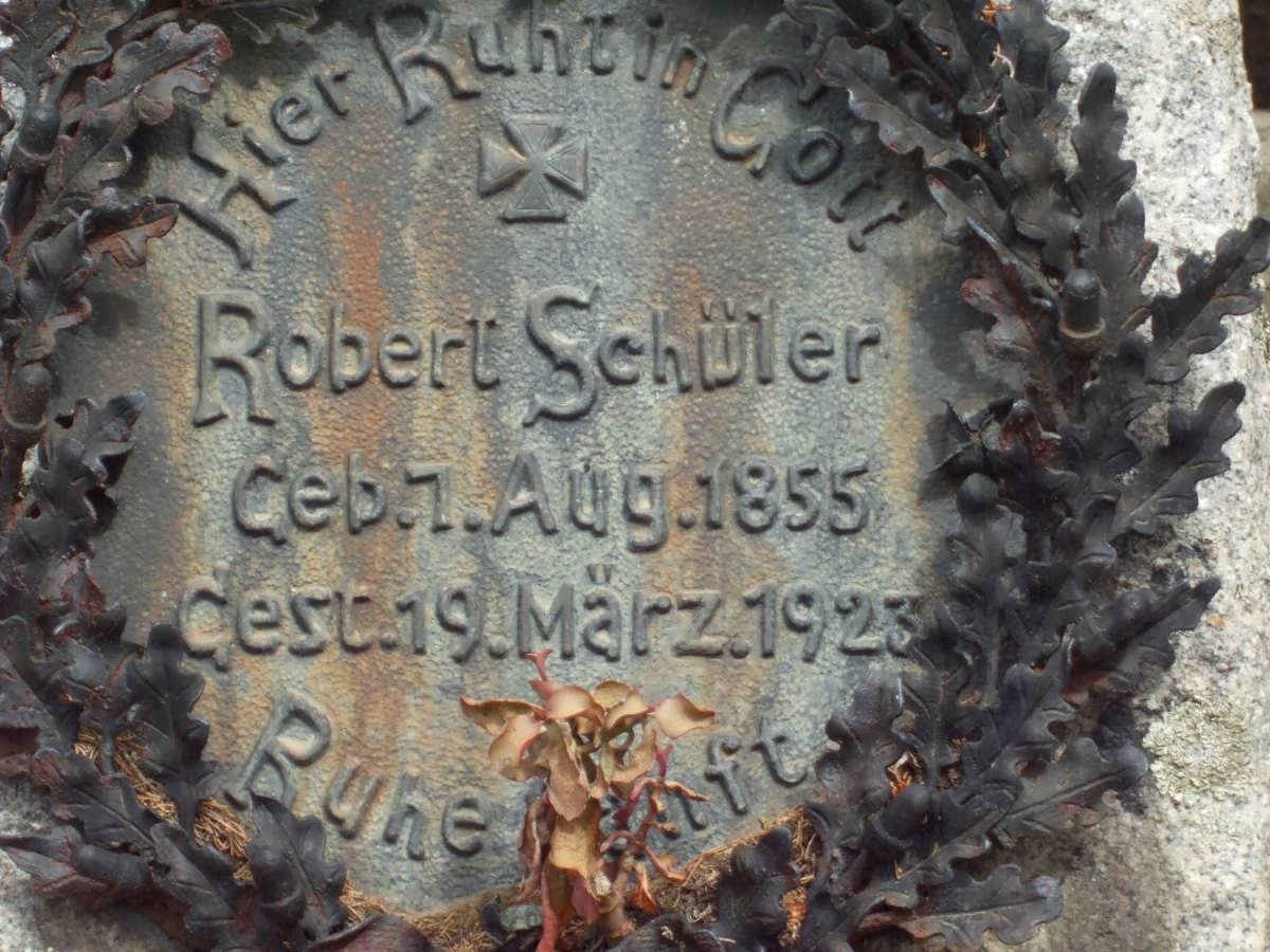 SCHULER Robert 1855-1923